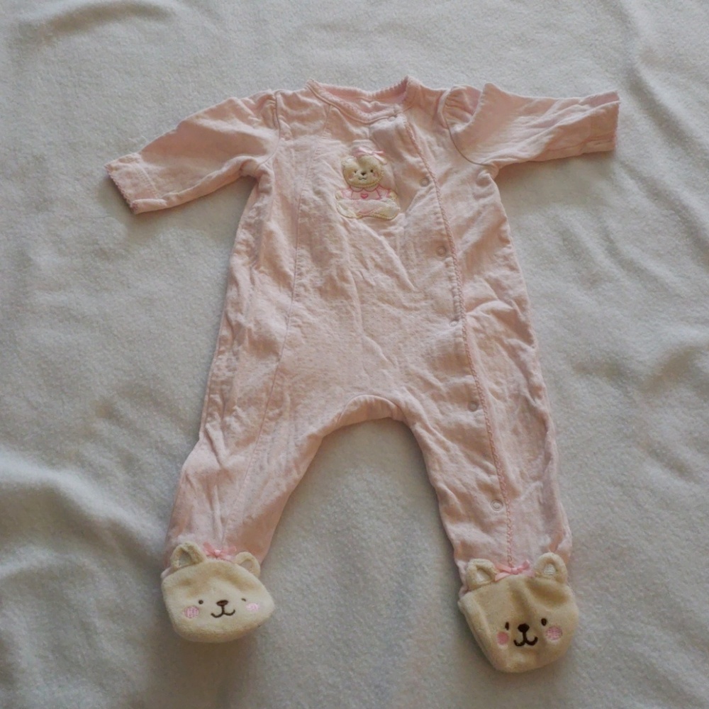 3 Little Me Footie Pajama Bundle - Picture 2 of 6
